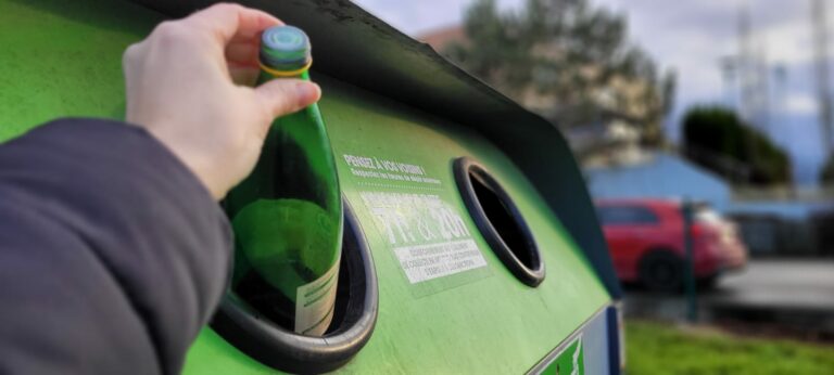 Tri des déchets - Collecte de verre