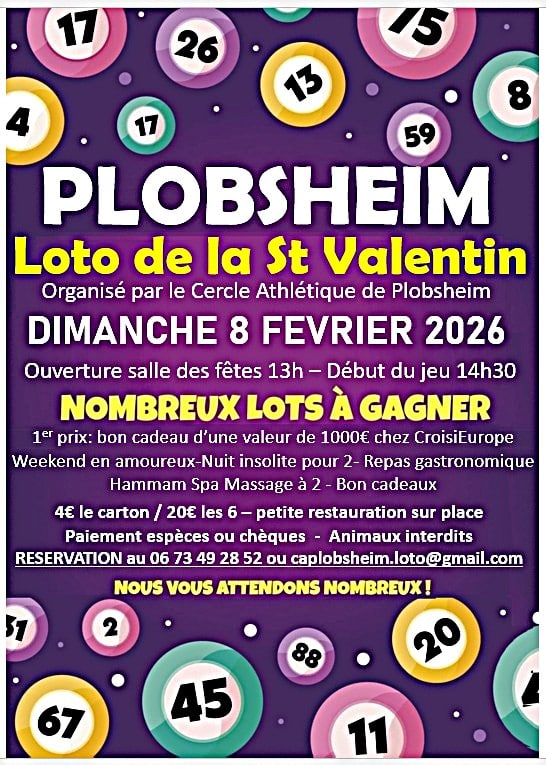 Loto Saint Valentin Plobsheim