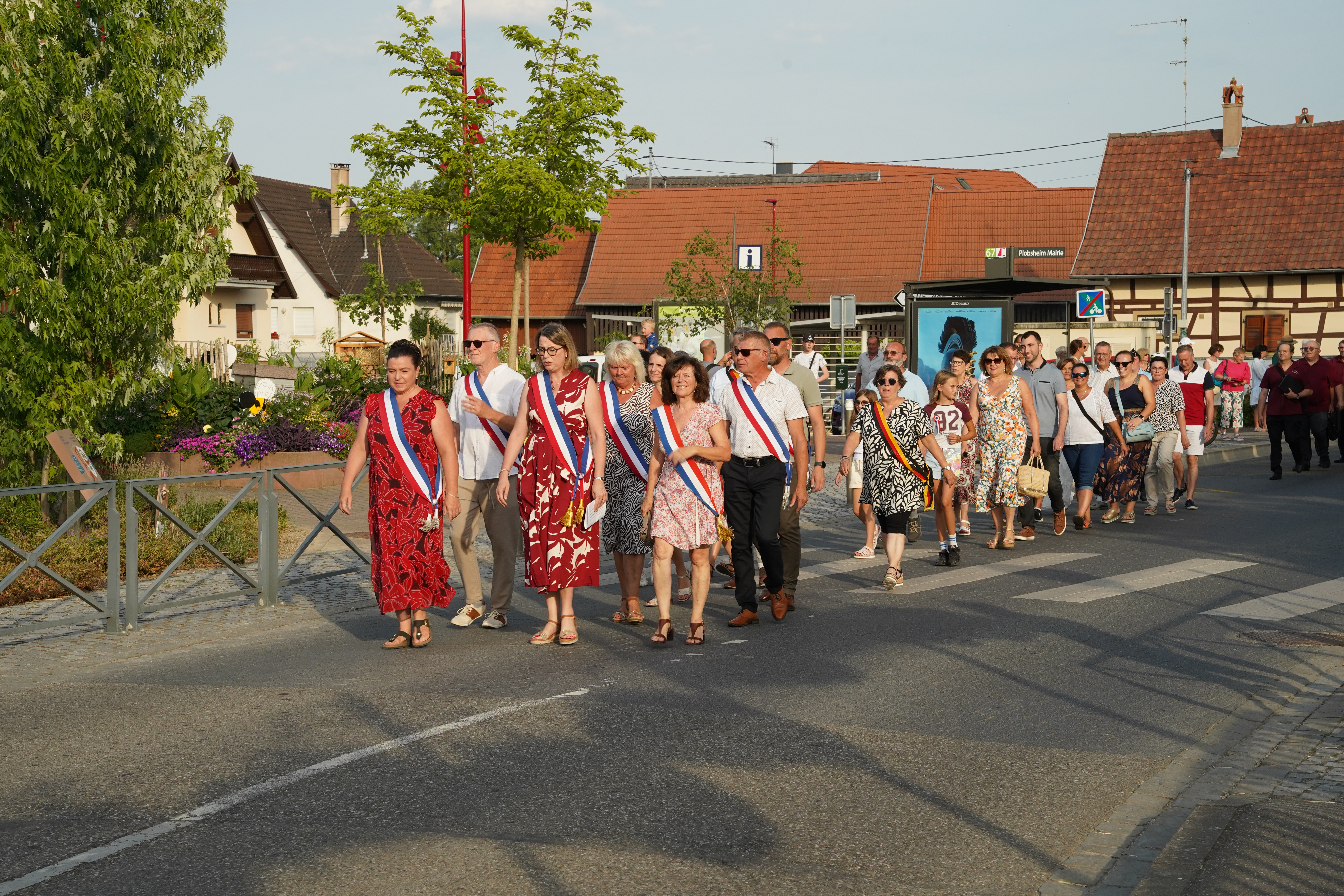Cérémonie du 13 juillet Plobsheim